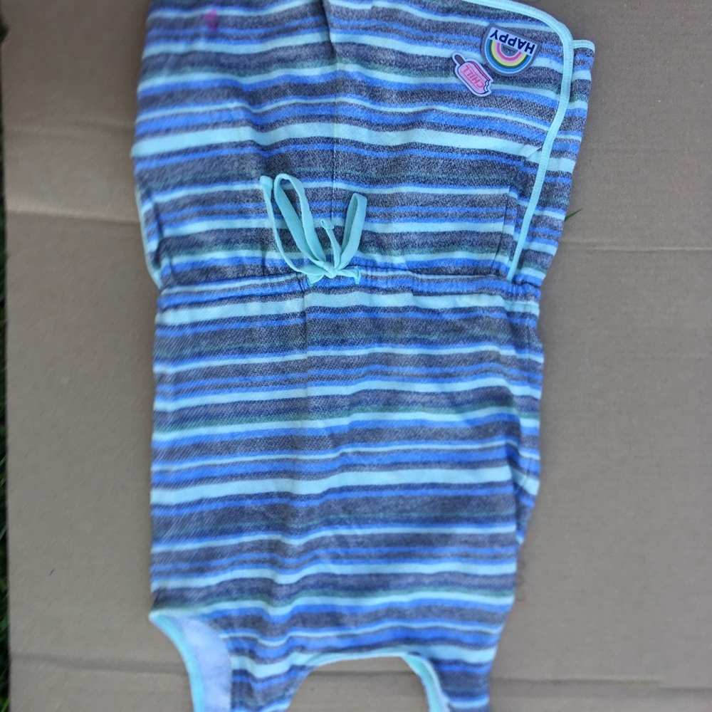 Kids one piece shorts jumpsuit
